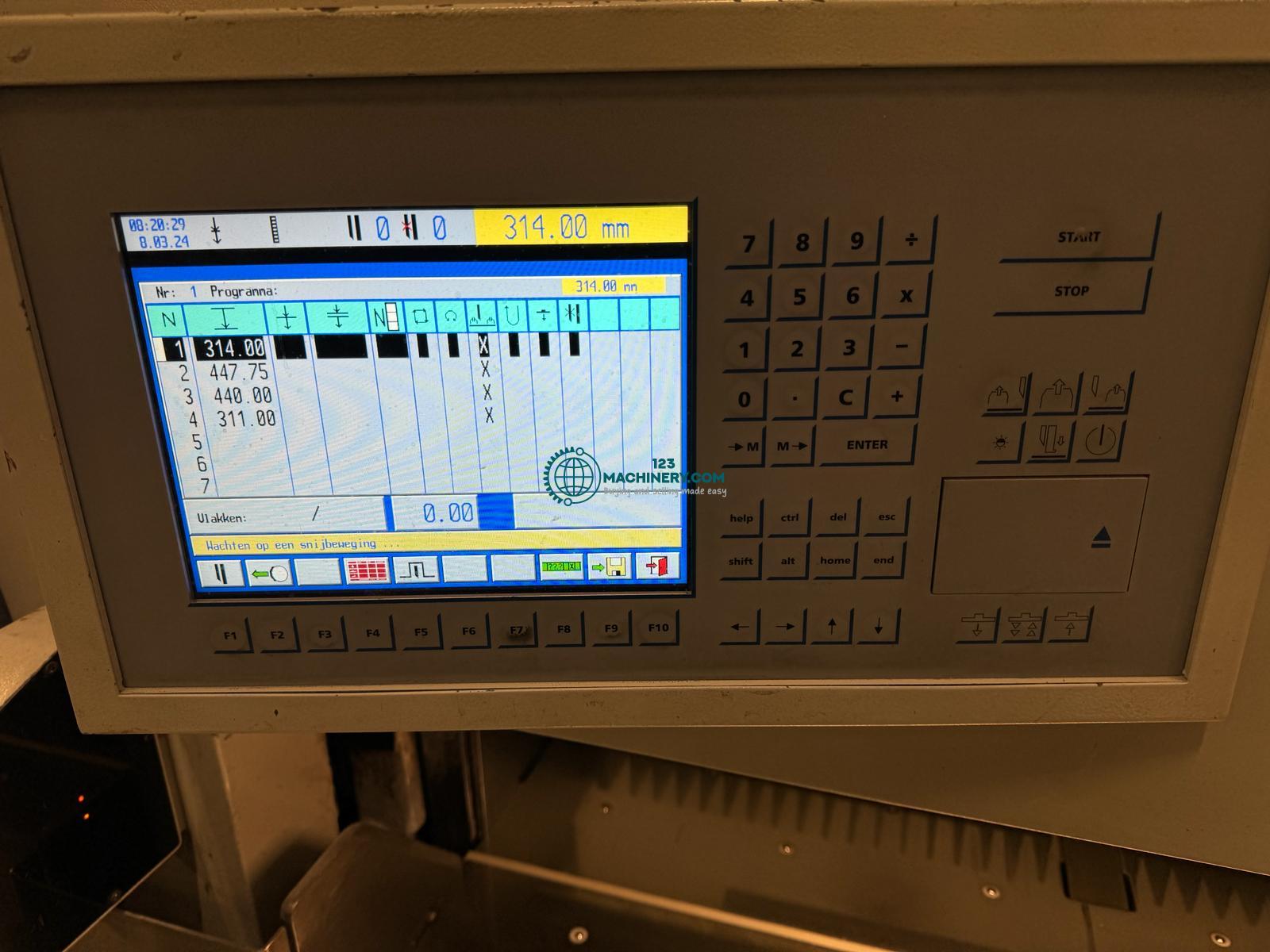 Wohlenberg 115 CutTec paper cutting guillotine